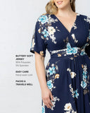 Vienna Jersey Maxi Dress