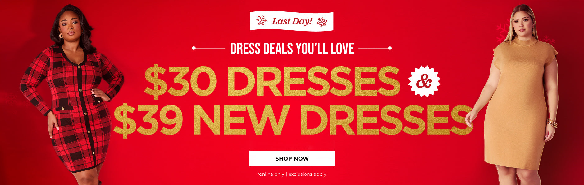 $30 dresses & $39 new dresses 