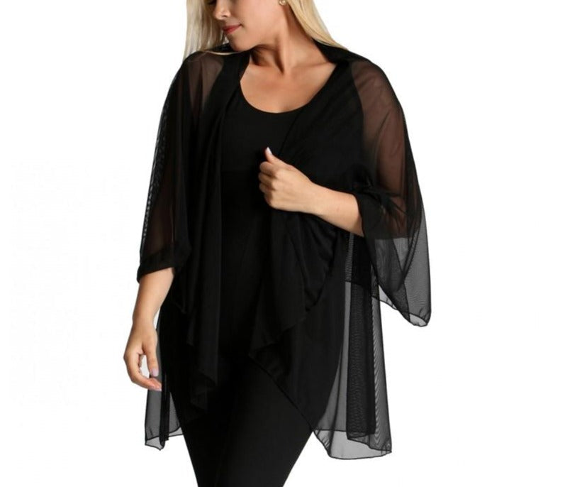InstantFigure Short Mesh Coverup