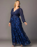 Blossoming Beauty Mesh Evening Gown