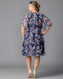 Florence Flutter Sleeve Floral Dress