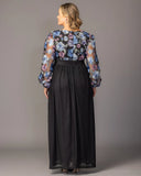 Eternal Embroidered Evening Gown