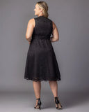 Pin Up Boudoir Lace Cocktail Dress