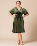 Angelic Velvet Cocktail Dress