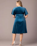 Angelic Velvet Cocktail Dress