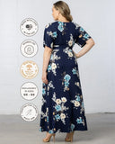 Vienna Jersey Maxi Dress
