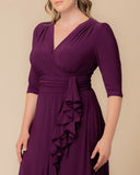 Veronica Ruffled Evening Gown