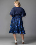 Pretty Petals Mesh Cocktail Dress