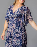 Florence Flutter Sleeve Floral Dress