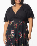 Lillian Embroidered Cocktail Dress