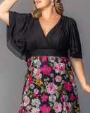 Lillian Embroidered Cocktail Dress