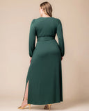Kelsey A Line Maxi Dress