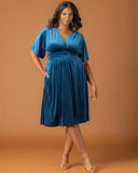 Angelic Velvet Cocktail Dress