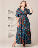 Vienna Jersey Maxi Dress