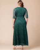 Maria Lace Evening Gown