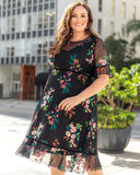 Wildflower Embroidered Dress