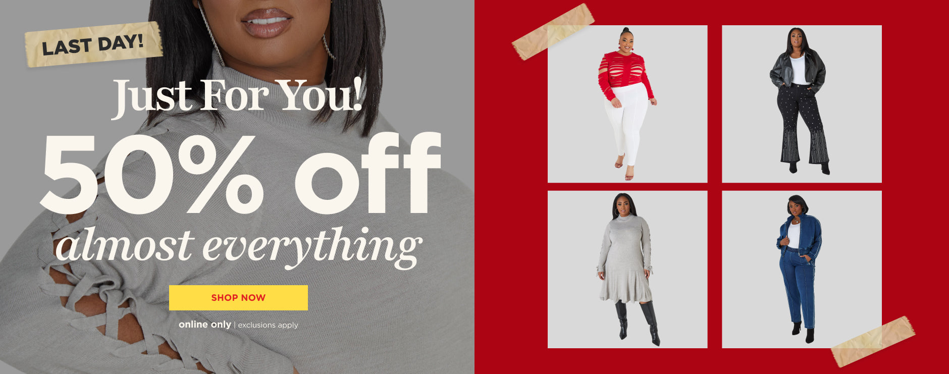 50% Off Almost Everything