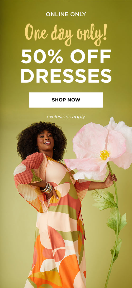 50% Off Dresses