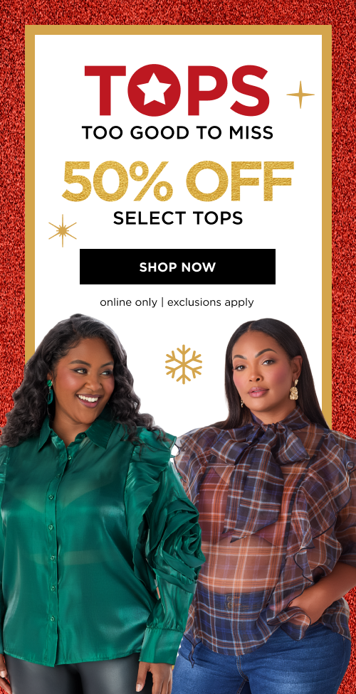 TOPS 50% OFF 