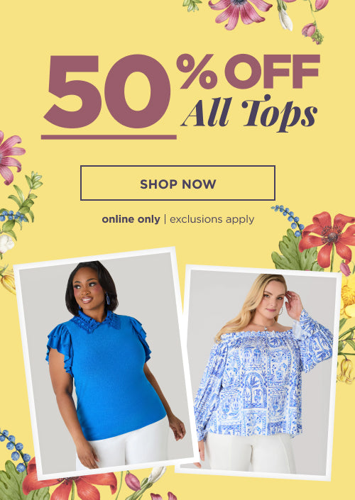50% off All Tops