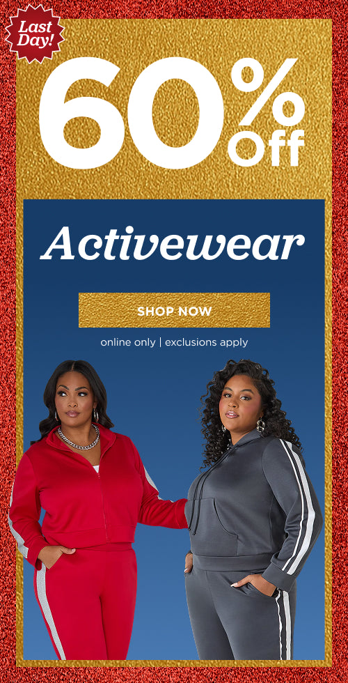 60% off Activewear