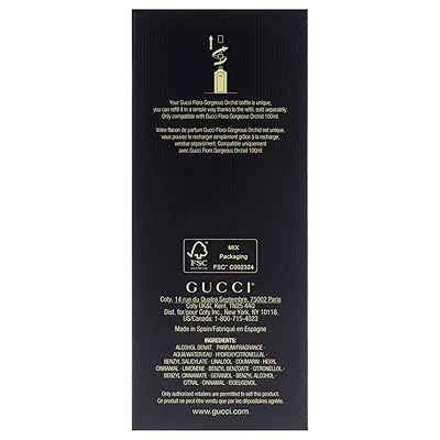 Flora Gorgeous Orchid by Gucci Eau De Parfum Spray Refillable