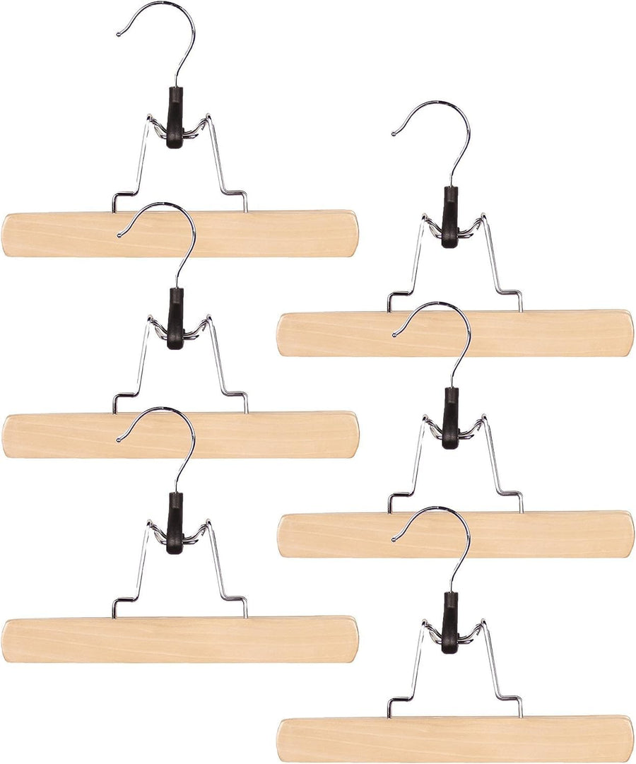 Plus Size Set Of 6 Trouser Clamp Hangers