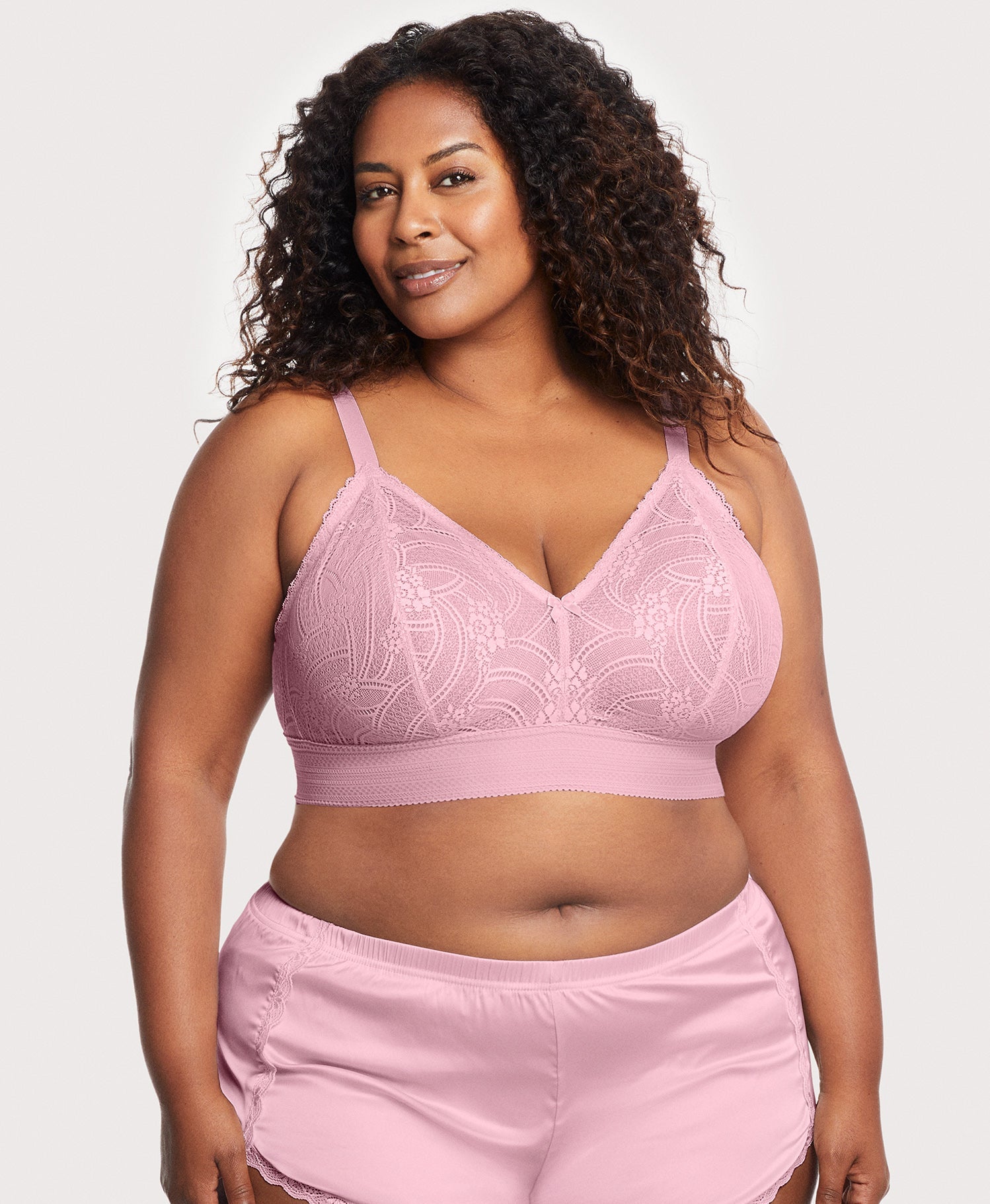 Bramour Gramercy Triangle Lace Bralette