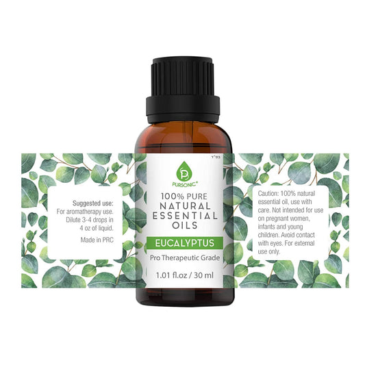 Pursonic Pure And Natural Eucalyptus Essential Oils
