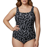 InstantFigure Feathers Tankini Top