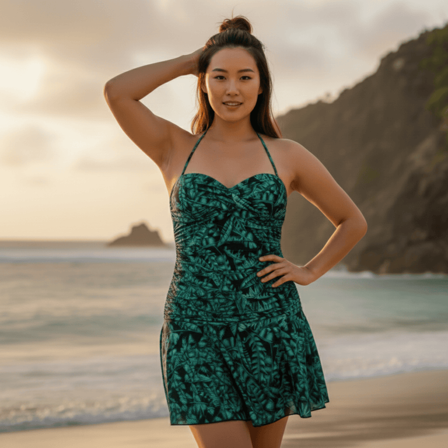 InstantFigure Tropical Swimdress