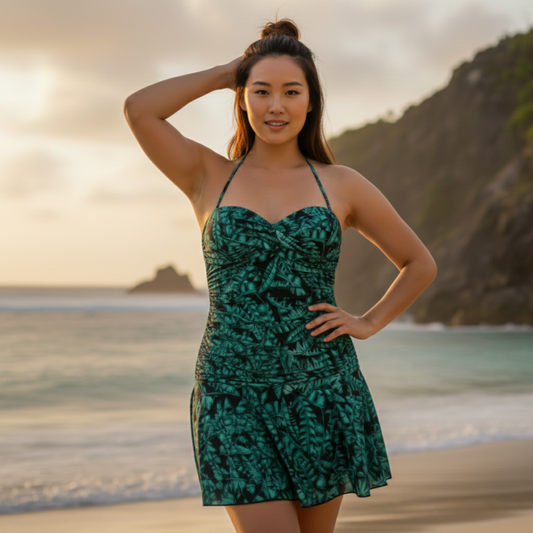 InstantFigure Tropical Swimdress