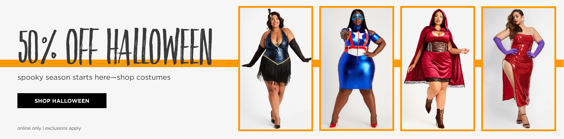 50% off halloween