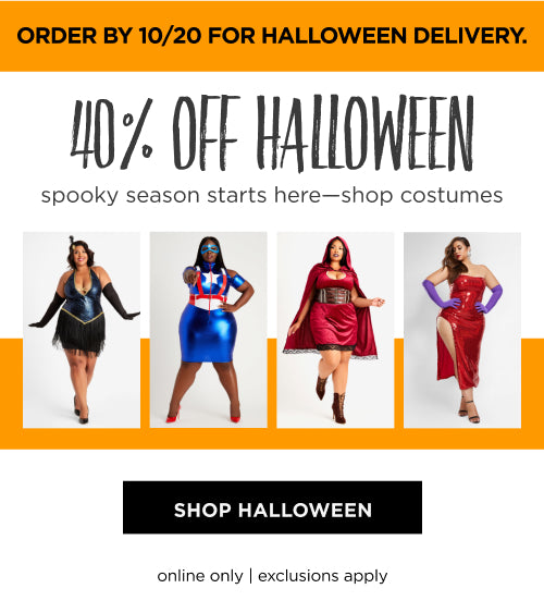 40% off Halloween