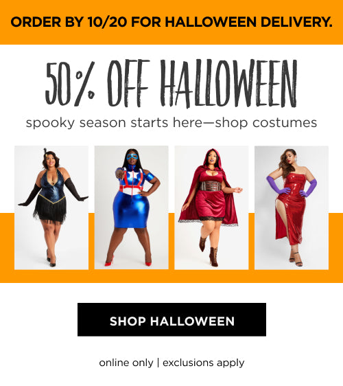 50% off Halloween