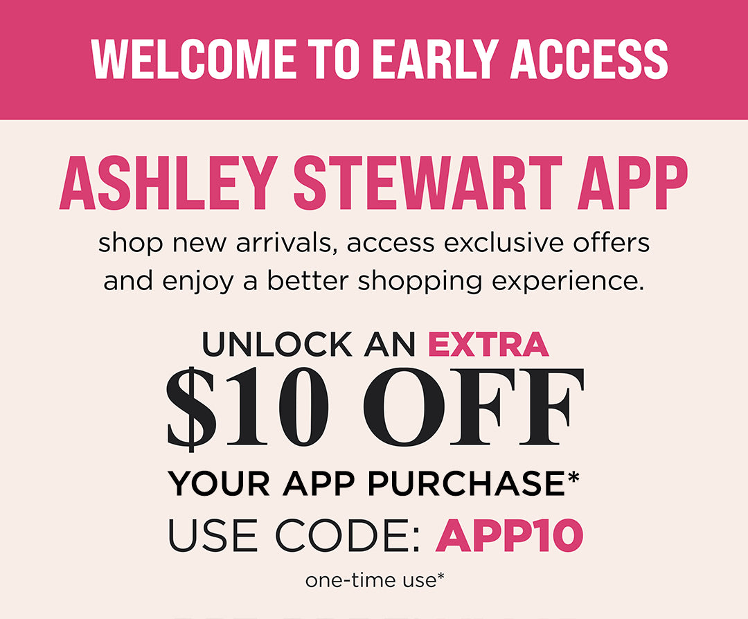 Ashley Stewart app exclusive