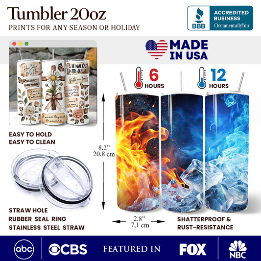 Cross 20oz Tumbler
