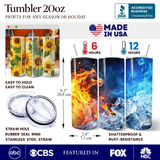 Sunflowers Season 20oz Tumbler