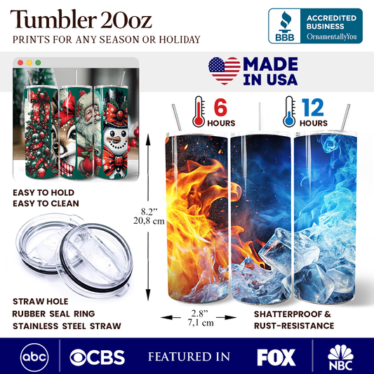 Christmas 20oz Tumbler
