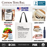 Chaos Coordinator Definition Canvas Tote Bag