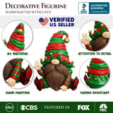 Cheerful Elf Gnome Figurine