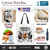 Chick Or Treat Chicken Canvas Tote Bag