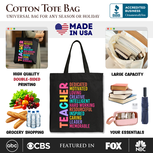 Teacher Tote Bag