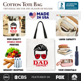 Dad Things Canvas Tote Bag