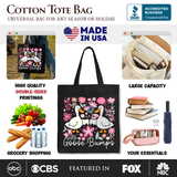 Goose Bumps Canvas Tote Bag