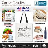 Grandma Definition Canvas Tote Bag
