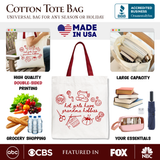 Hot Girls Have Grandma Hobbies Canvas Tote Bag