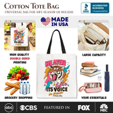 Heaven Lifts Its Voice In Praise Tote Bag