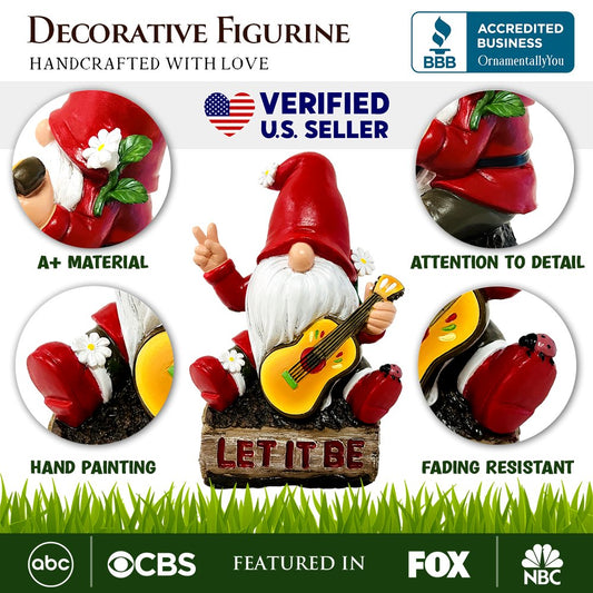 Hippy Gnome Figurine