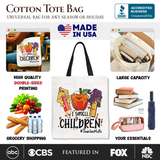 I Smell Children Canvas Tote Bag